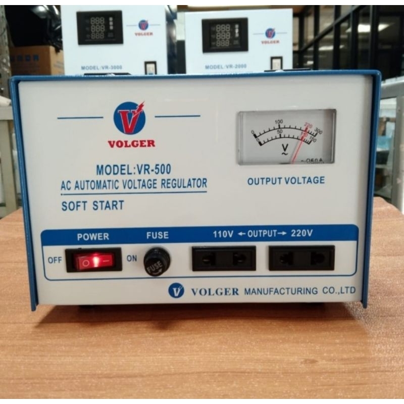 stavolt/Stabilizer Listrik 500watt Volger VR 500 original