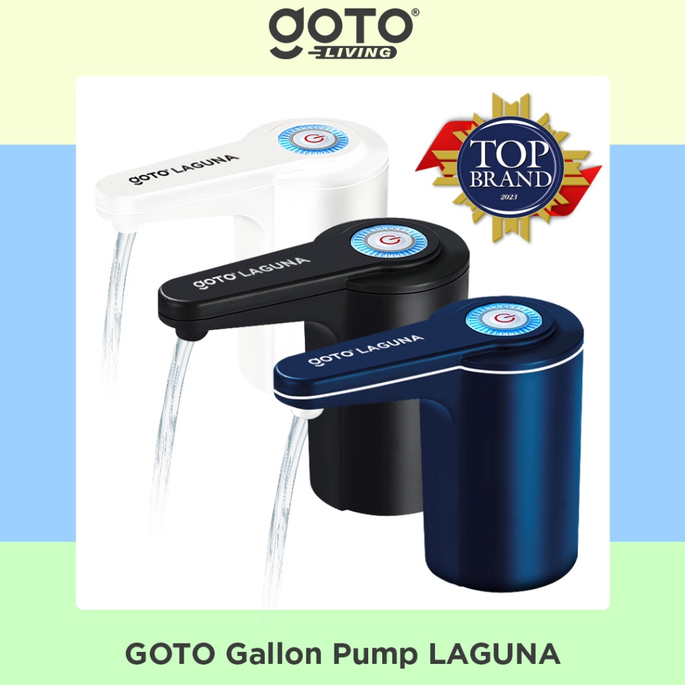 Goto Laguna Gallon Pump Dispenser Air Pompa Galon Elektrik Charge USB