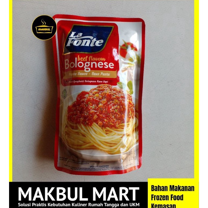 

DISKON!!!!!!!✅ La Fonte Bolognese 315gr