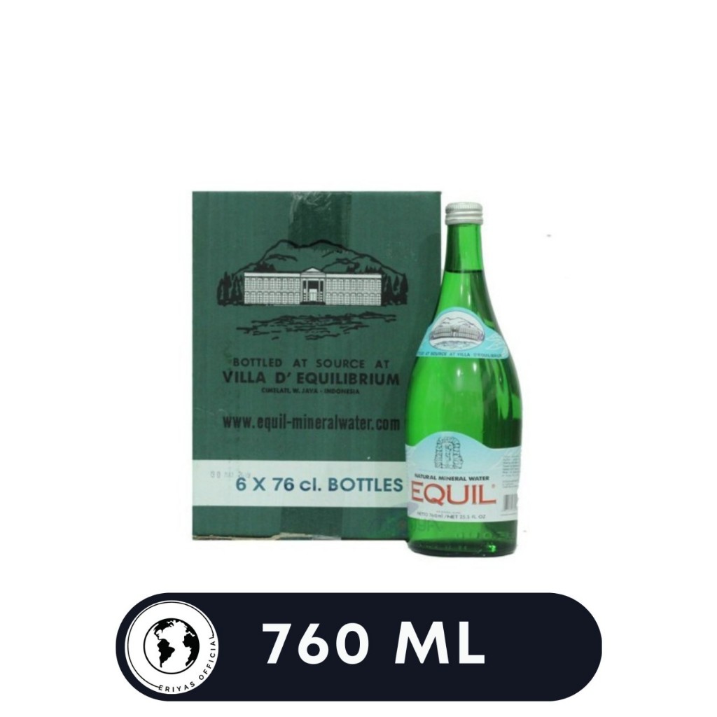 

Equil Natural Mineral Water 760 ML Karton Dus 6 Pcs