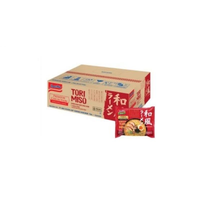 

EXP JULI 2025. Indomie tori miso ramen Japanese/ Indomie takoyaki ramen 1 dus isi 20pcs