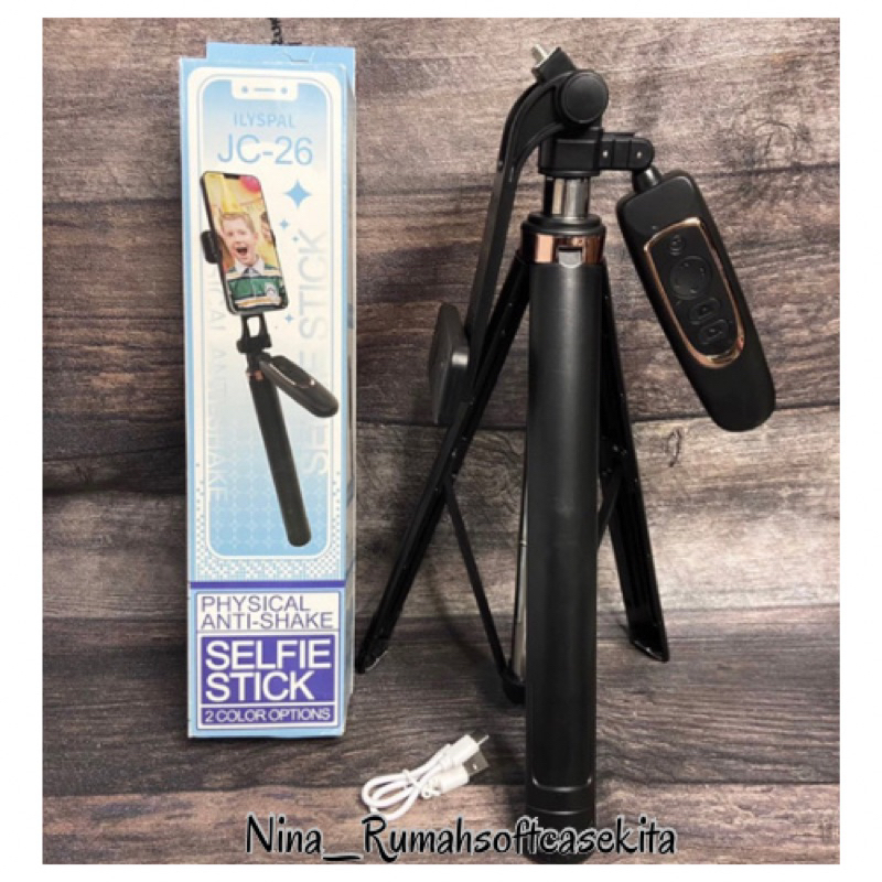 TRIPOD TONGSIS JC26 TINGGI 1,8 METER TRIPOD MULTIFUNGSI