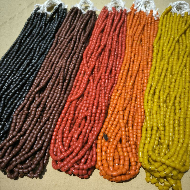 (Aksesoris Murah) MANIK INDOPASIFIC POLOS / MANIK BAHAN / MANIK MANIK / MANIK KACA / MANIK JOMBANG