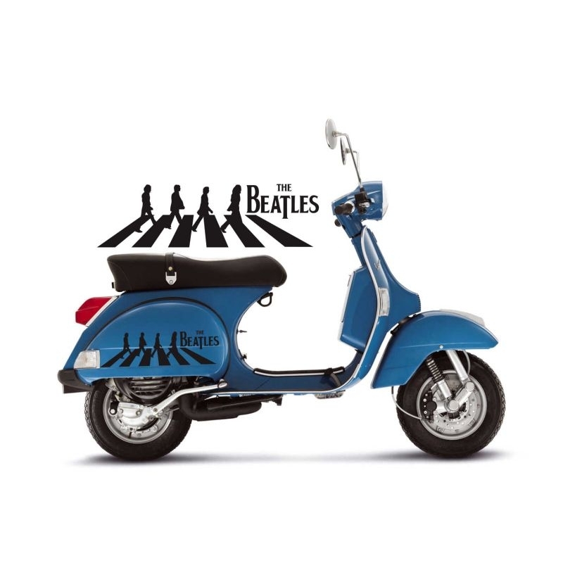 zeev.cstm Sticker cutting custom the Beatles vespa 2tak sticker cutting Scoopy sticker matic dst