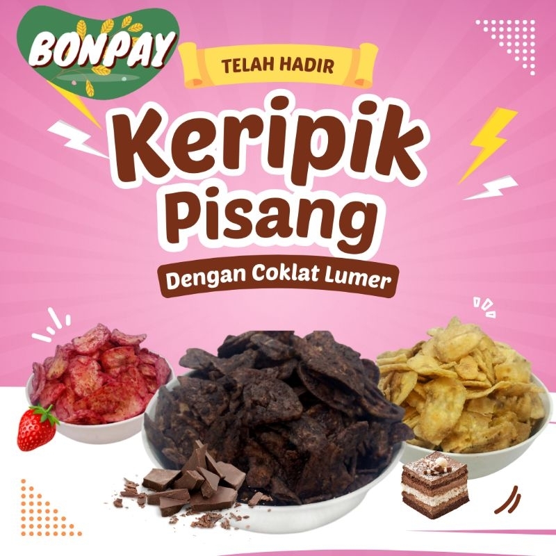 

Keripik Pisang Lumer (Banana Chips Bonpay)