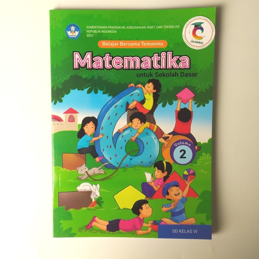 

Buku Matematika Volume 2 Kelas 6 SD Kurikulum Merdeka