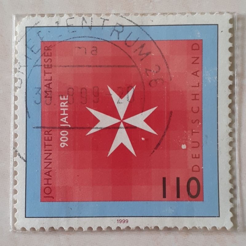 

Perangko Jerman Cross of St.John Tahun 1999