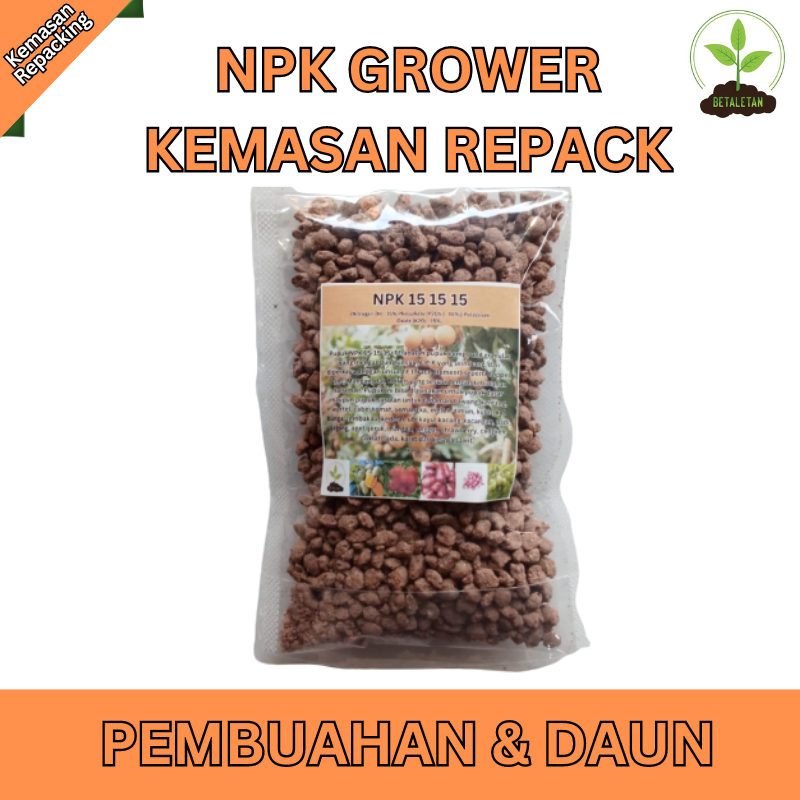 Pupuk NPK 15 15 - Untuk masa pertumbuhan tanaman sayuran dan buah