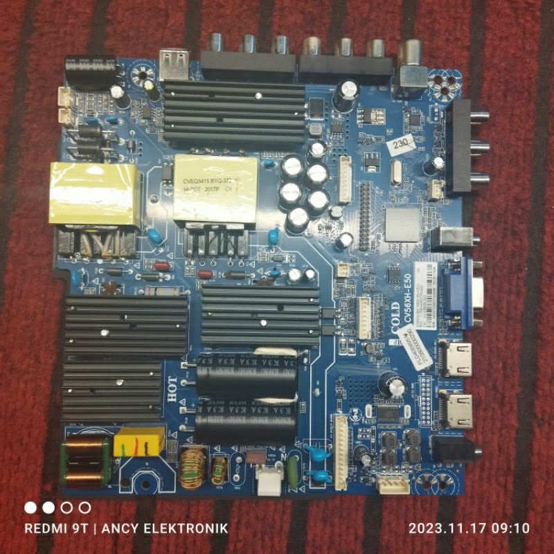 MB MAINBOARD TV POLYTRON PLD 40B8951 - PLD40B8951