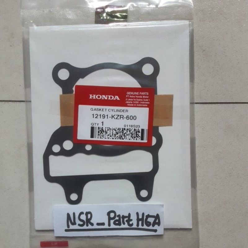 Gasket Cylinder kzr 12191KZR600 Perpak blok vario 125/150