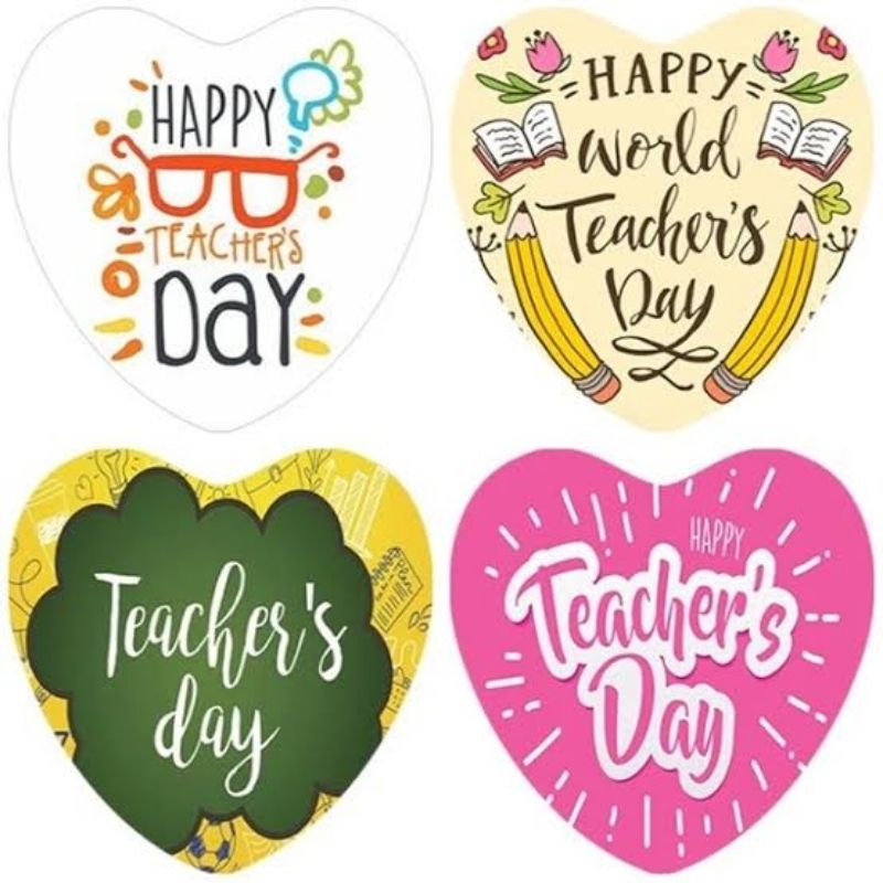 Stiker Happy Teacher's Day