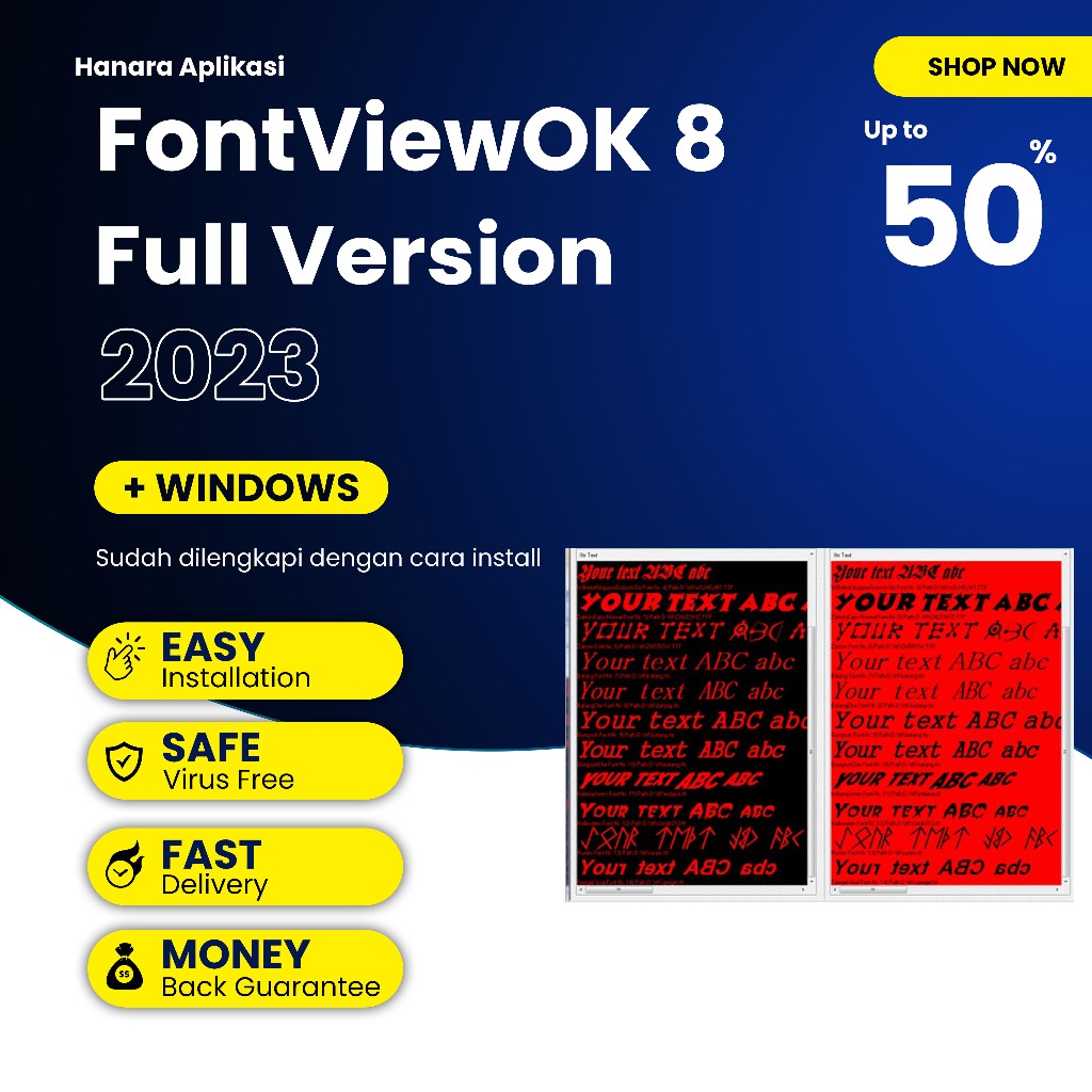 Software Font Management: FontViewOK 8 [WIN]