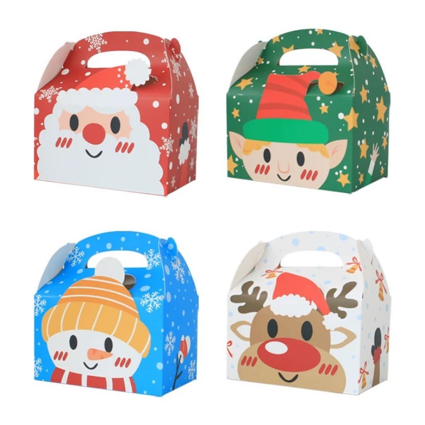 

Christmas Hampers Box / Kotak Hampers Natal Gable Warna Warni