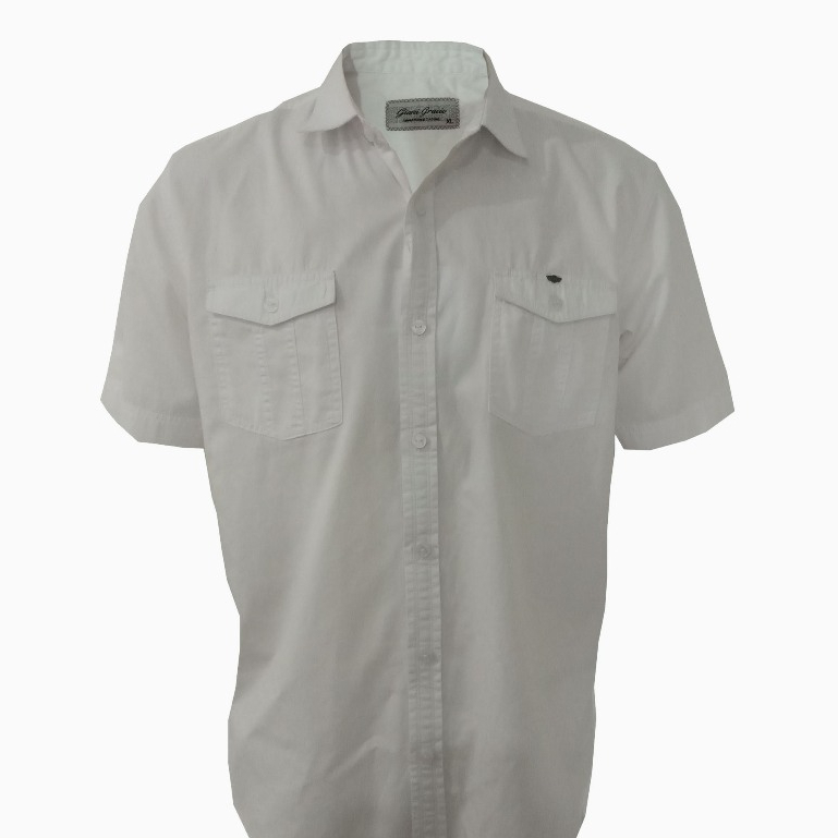 Kemeja Putih Polos Pria GianiGracio