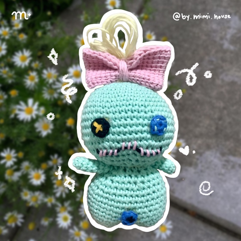 Rajutan Boneka Lilo & Stitch : Scrunch