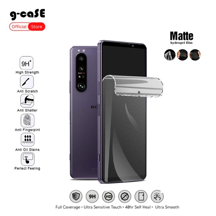 G-caSE Anti Gores Jelly Hydrogel Matte Sony Xperia X 4,6 Z Z3 Xz2 Xz3 X Ultra Perfomance Premium Com