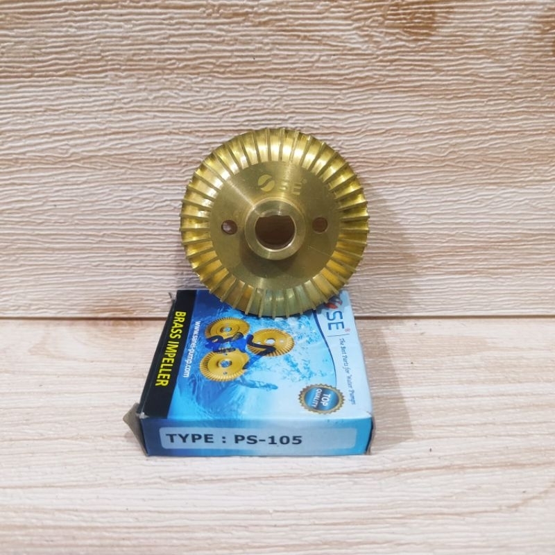 SAN EI Brass Impeller Kipas Kuningan Mesin Pompa Air Shimizu Type PS 105