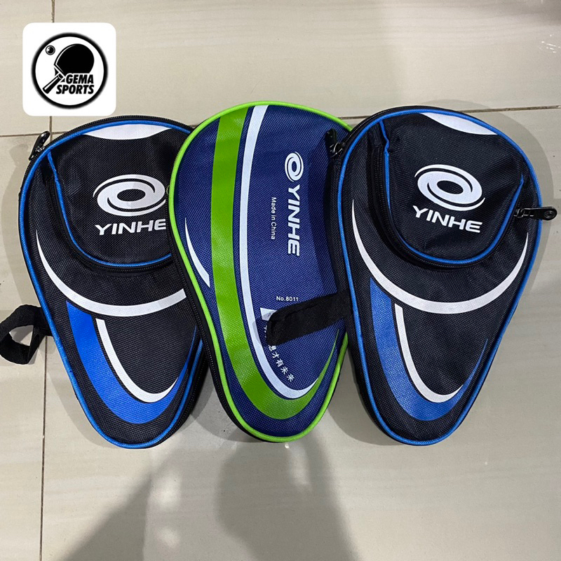 YINHE Tas Cover Bet Bat Tenis Meja Pingpong Oval YINHE Original