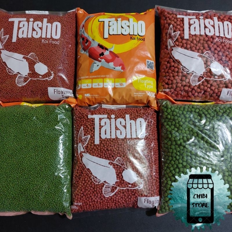 TAISHO PELET IKAN KOI 400GR / TAISHO PELET IKAN HIAS 400GR / PELET IKAN KOI DAN IKAN HIAS TAISHO 400