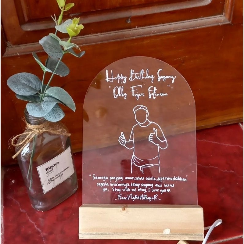 Lampu Led akrilik Foto