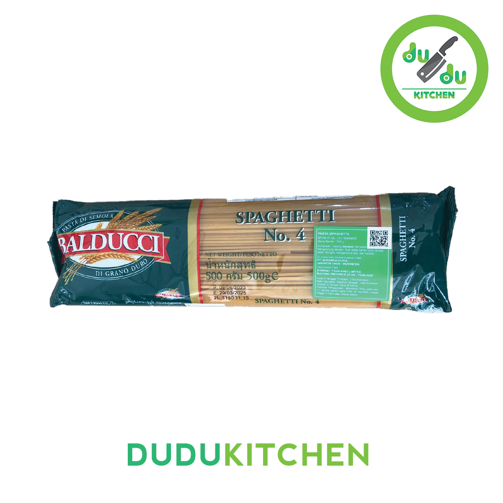 

(Dudu Kitchen) Balducci Spaghetti - Spageti Pasta Carbonara 500gr