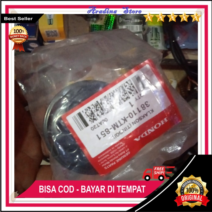 Klakson Universal Semua Motor Vario 110 125 150 F1 Beat FI Esp Original Klakson Honda ORI Murah