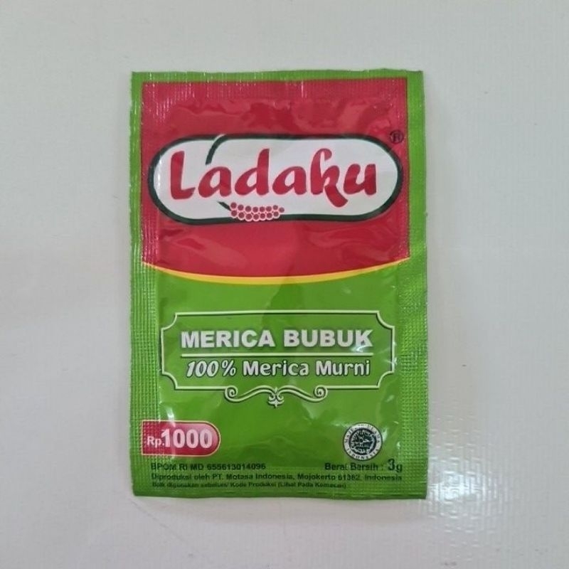 

Ladaku Merica Bubuk 1 Sachet 3gram