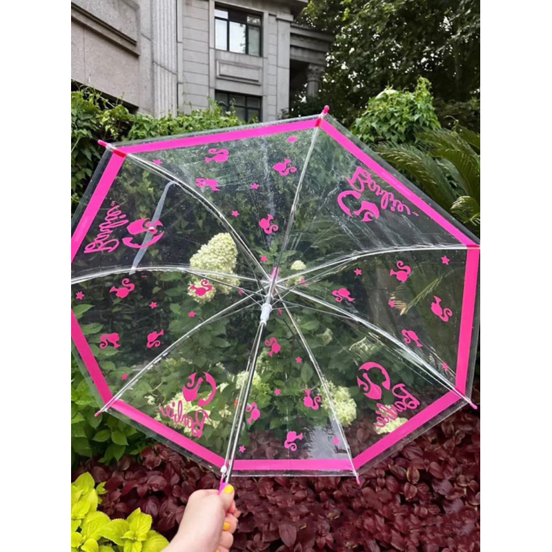 PAYUNG TRANSPARAN MINISO X BARBIE (LIMITED EDITION)