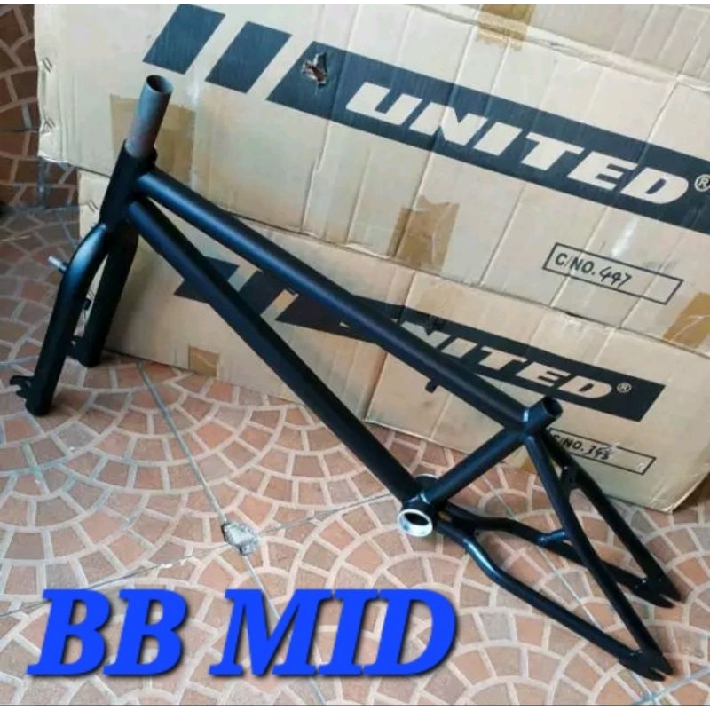 FRAME bmx RANGKA SEPEDA BMX BB MID 20" cromoly