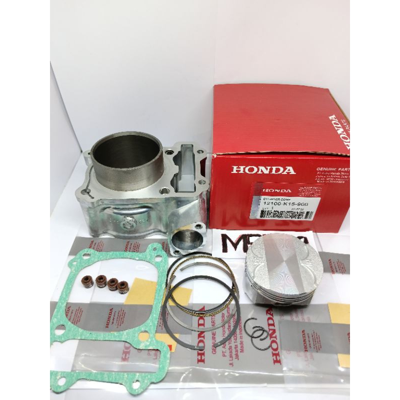 BLOK SEHER K15 CYLINDER KOMPLIT CB150R StreetFire OLD CBR150R K45 OLD CBR150R CBU FI, ORI LOKAL