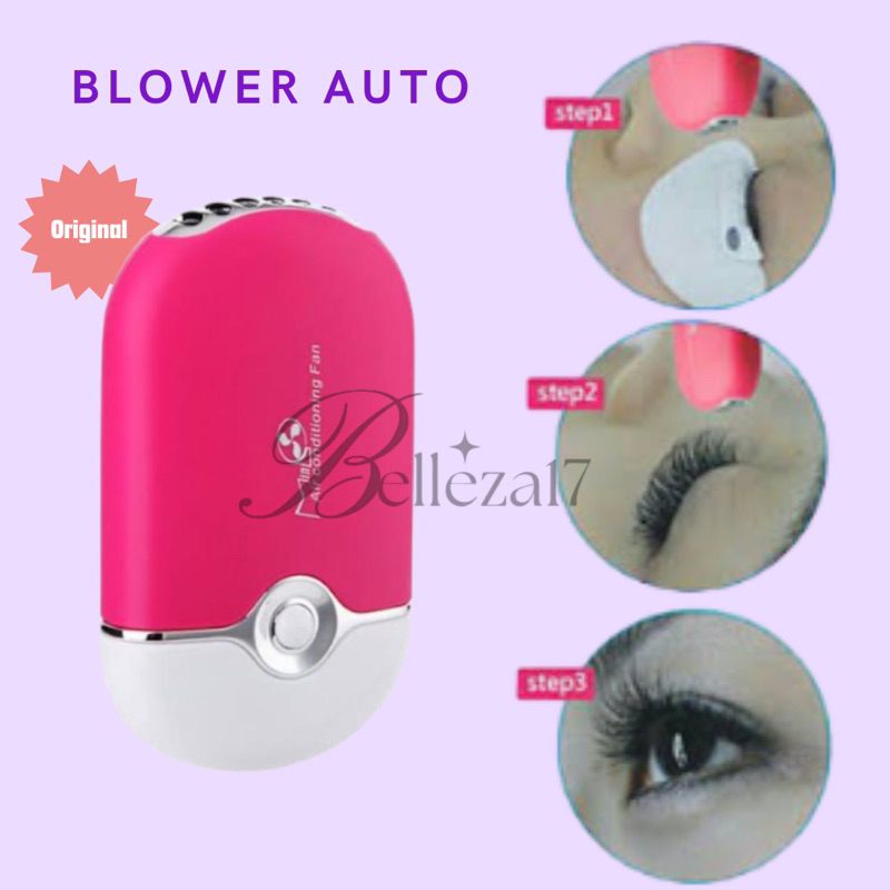Blower Automatic For Eyelash / Mini Fan / Blower Pengering Lem Bulumata / Kipas Angin Mini
