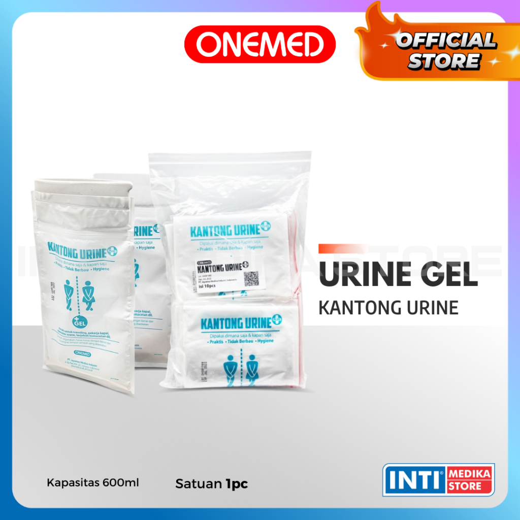 ONEMED - Kantong Urine Gel | Urine Bag Plus Gel