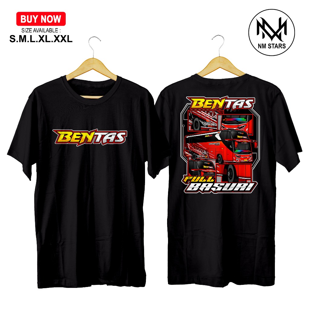 Kaos Bus Bentas Tunggal Jaya JetBus3 - Kaos Bismania - Kaos Bus Spesial Edition - Kaos Busmania - Ka