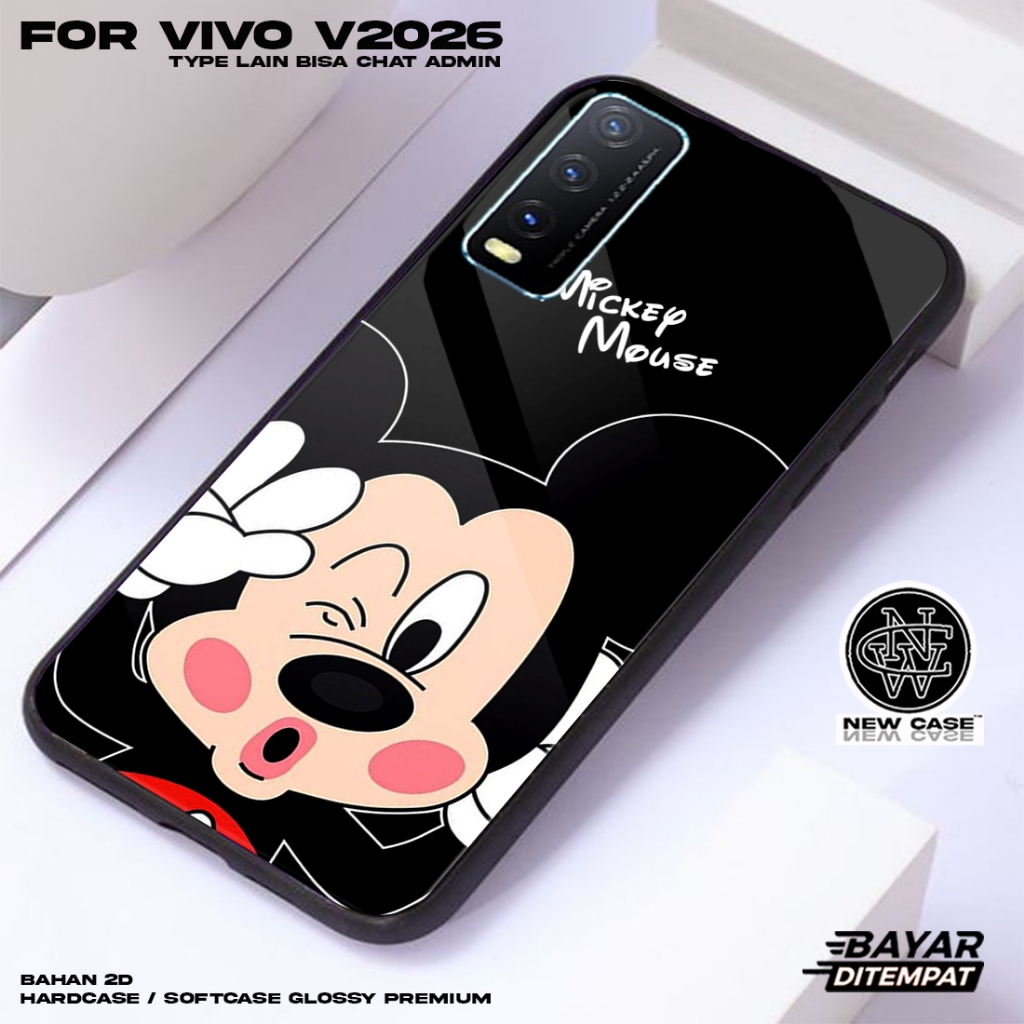 Case VIVO V2026 - Casing Hp Terbaru 2023 Newcase [ DSNY] Silikon Hp Mewah - Kesing Hp VIVO V2026 - C