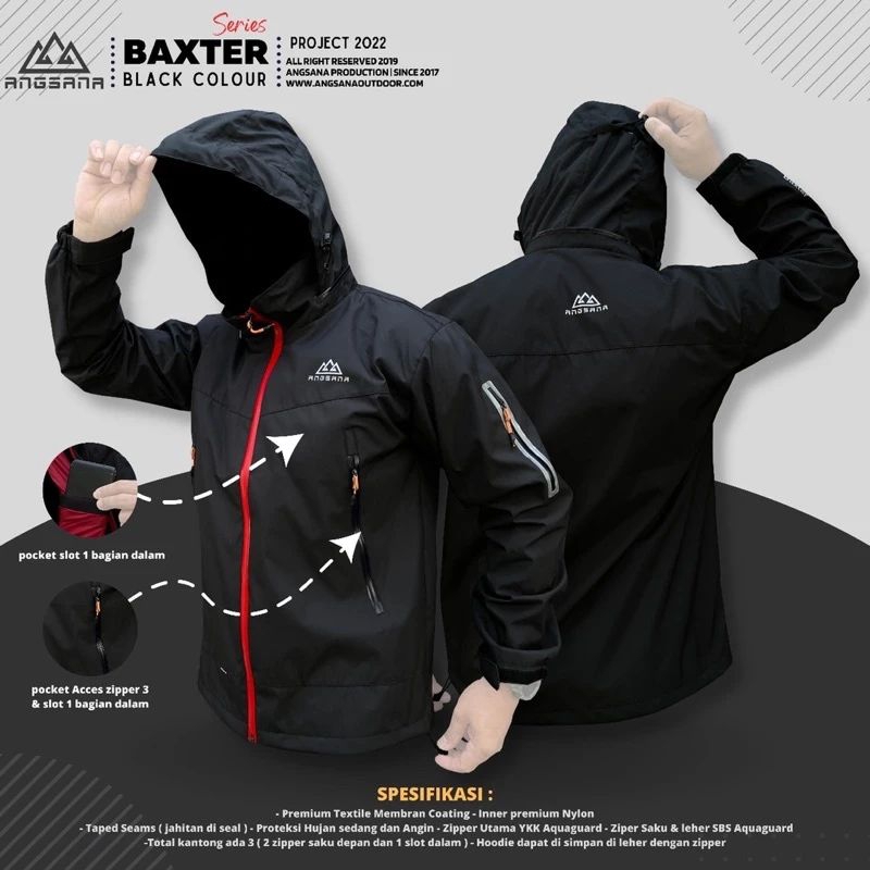 Angsana Outdoor Original Jaket seri Baxter
