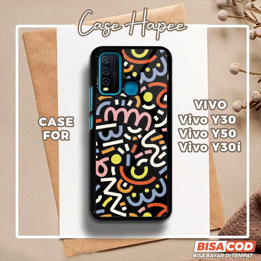 Case Vivo Y30 Y50 Y30i Casing Vivo Y30 Y50 Y30i [DDLE] Casehapee Case Glossy Case Aesthetic Custom C