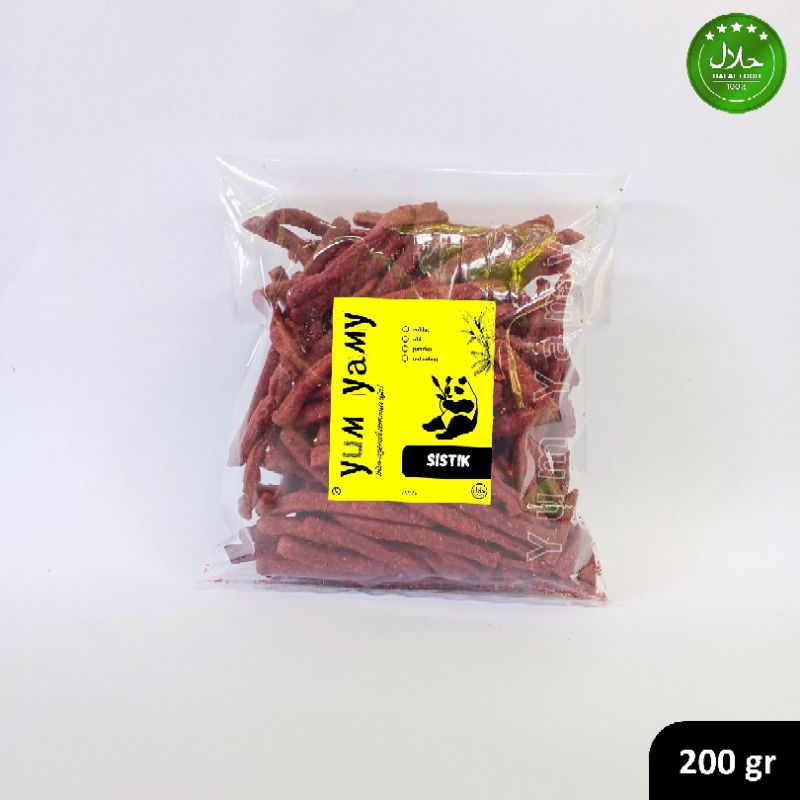 

Yum Yamy Sistik Manis Rasa Coklat 200Gr Snack Chocolate Kekinian