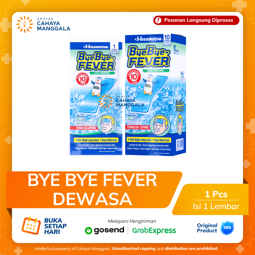 BYE BYE FEVER DEWASA