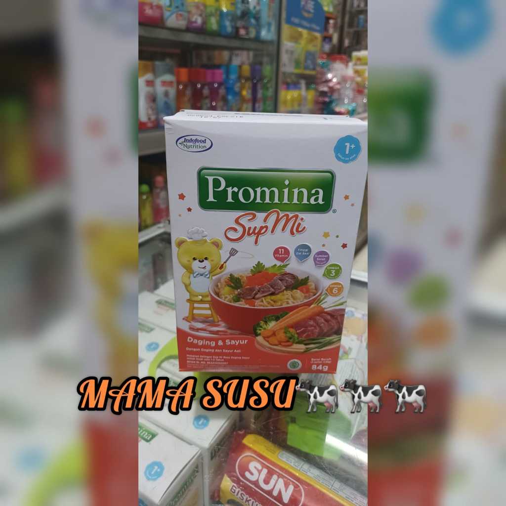 

PROMINA MI BATITA AYAM KAMPUNG / SUP MI DAGING SAYUR / SUP MI AYAM SAYUR / MIE INSTANT BAYI / MIE ANAK