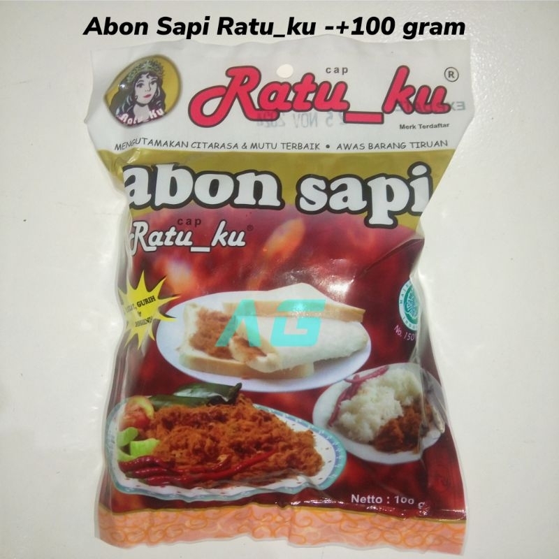 

Abon Sapi Cap Ratu ku 100 gr Abon Sapi Ratu Emas Abon Sapi Rs Super