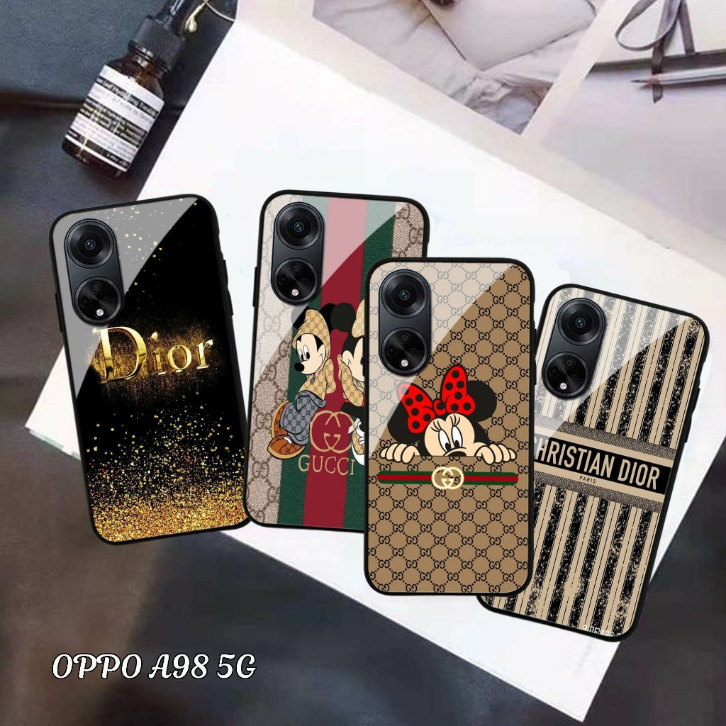 Case Kaca Glossy Oppo A98 - Casing Hp oppo  A98 5G - Case Kaca Glossy oppo A98 5G - Casing oppo  A98