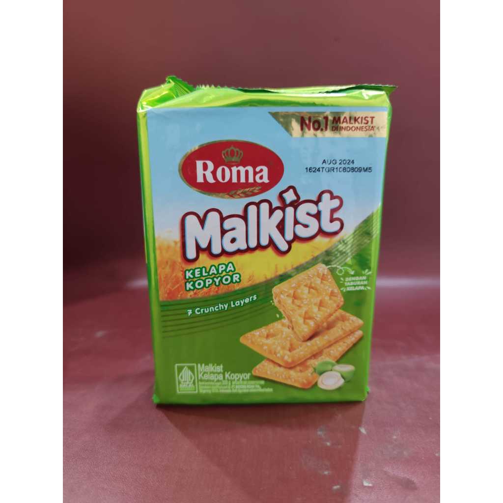 

Roma Malkist Kelapa Kopyor 200G - Biskuit Roma Malkist