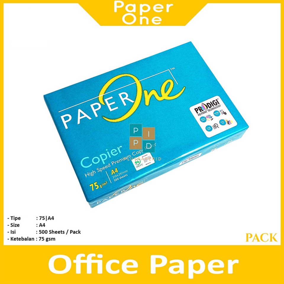 

✾SUPER DISKON♥ Paper One Paper Print A4 - 75Gr - 1 RIM