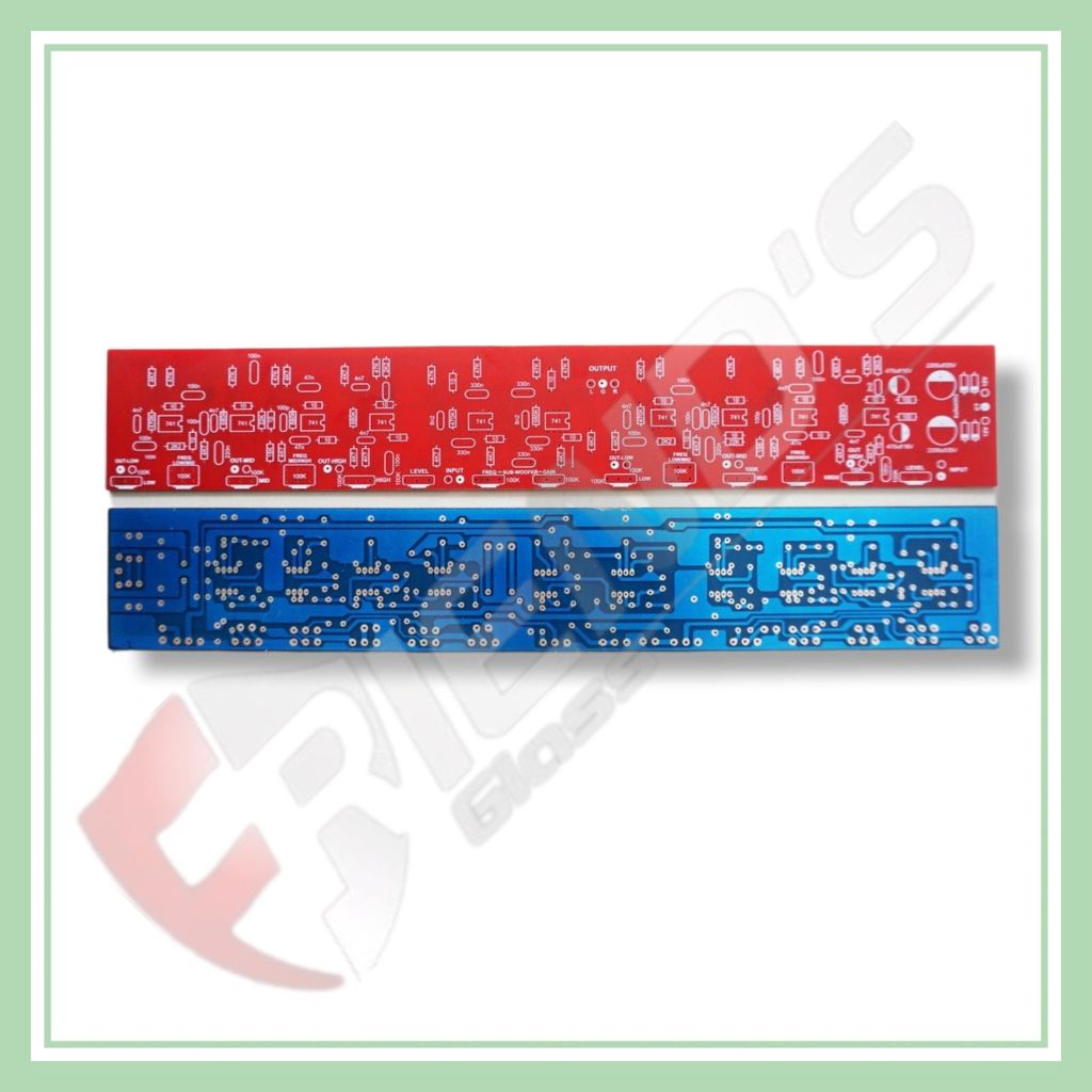 PCB CROSSOVER 4 WAY SUB WOOFER