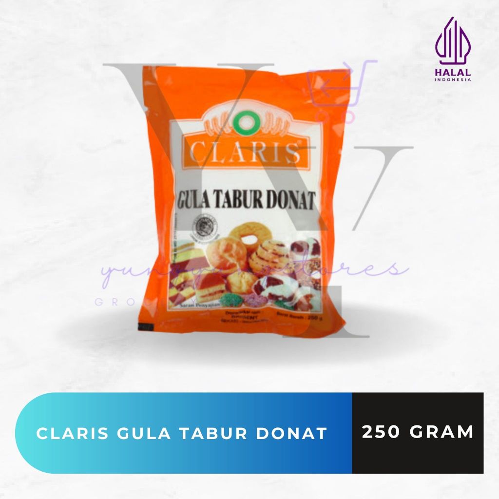 

Claris Gula Tabur Donat 250 gram