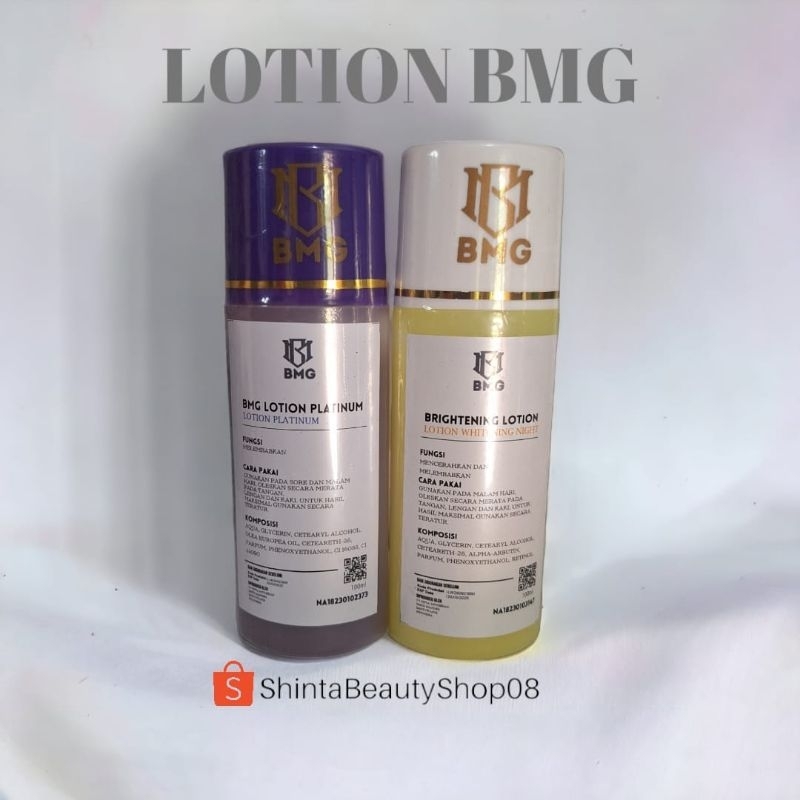 BMG LOTION MALAM UNGU DAN KUNING BPOM ORIGINAL