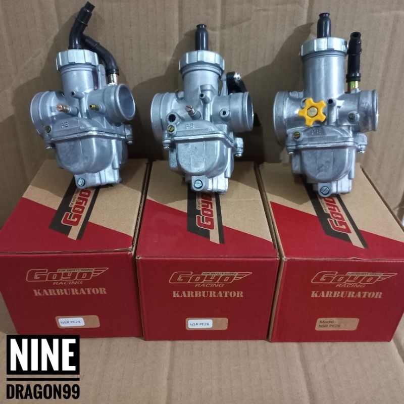 KARBURATOR CARBU ORIGINAL GOYO PE 24 PE 26 PE 28