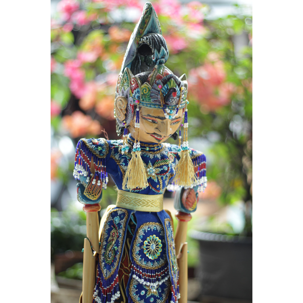 wayang golek satria-Bambang Somantri/Satria- Figure-Wayang Golek Pajangan