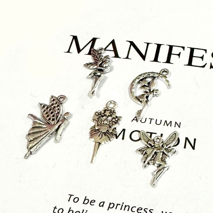 1 pcs Charm Aksesoris Besi - SERI FAIRY PERI