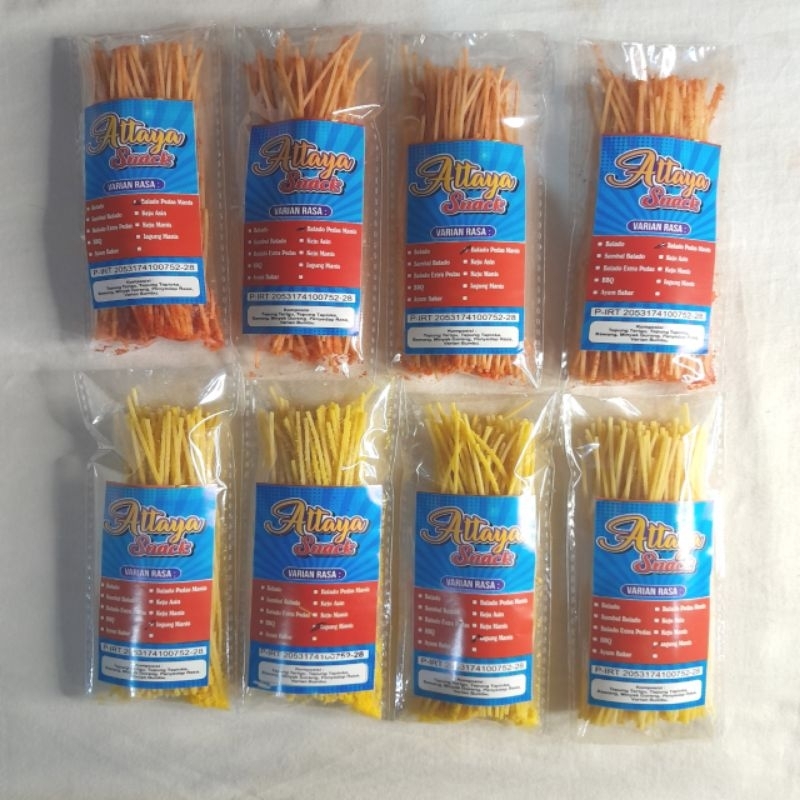 

PAKET USAHA MIE LIDI ASIN ISI 15PCS atta snack